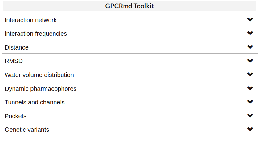 GPCRmd toolkit